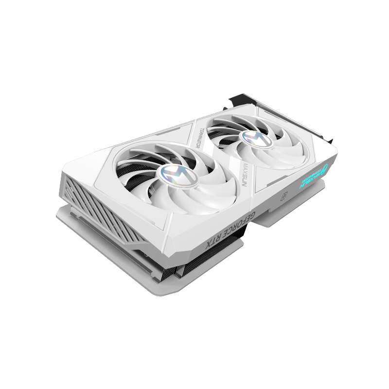 MAXSUN 지포스 RTX 4060 터미네이터 D6 8GB 스노우화이트_이미지