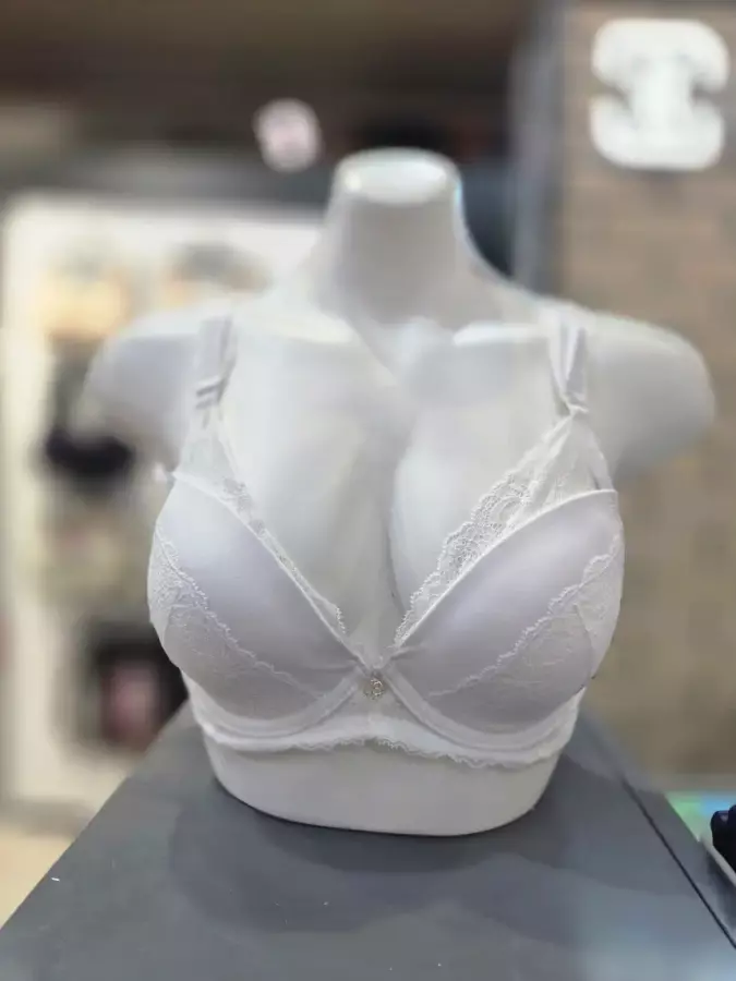보디가드 섹시쿠키 화이트 레이스 웨딩 브라SCWBB901_이미지