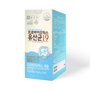 종근당 프로바이오틱스 유산균 19 2g 30포 [6개]