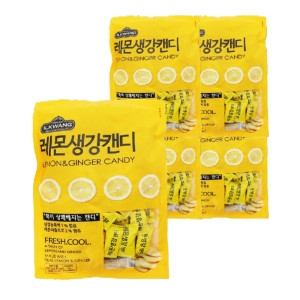 일광제과 레몬 생강 캔디 250g (9개)