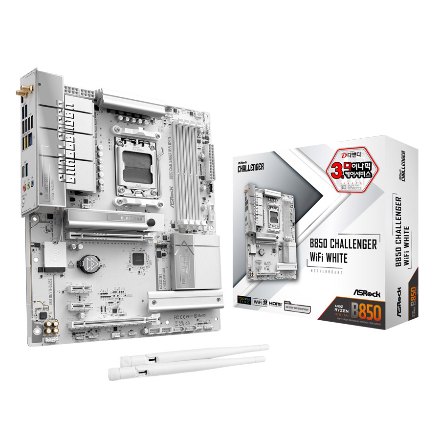 ASRock B850 Challenger WiFi 7 White 디앤디컴