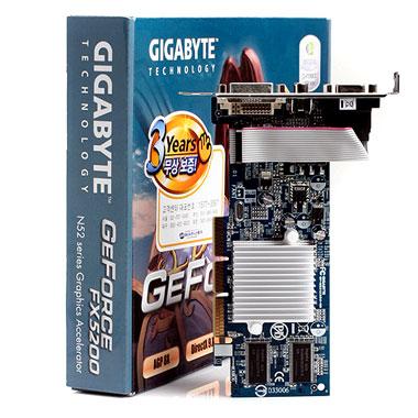 GIGABYTE 지포스FX 5200 5200DS 128MB (DVI-D)