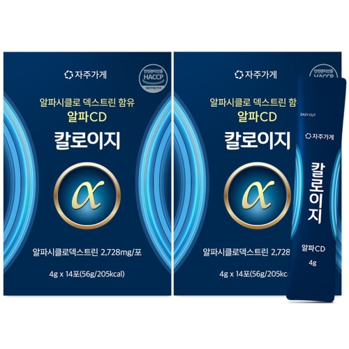 자연그대로 자주가게 알파CD 칼로이지 4g 14포 (2개)_이미지
