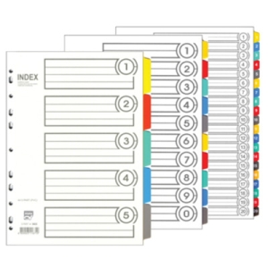 인덱스간지 I-610 PVC 10분류 A4