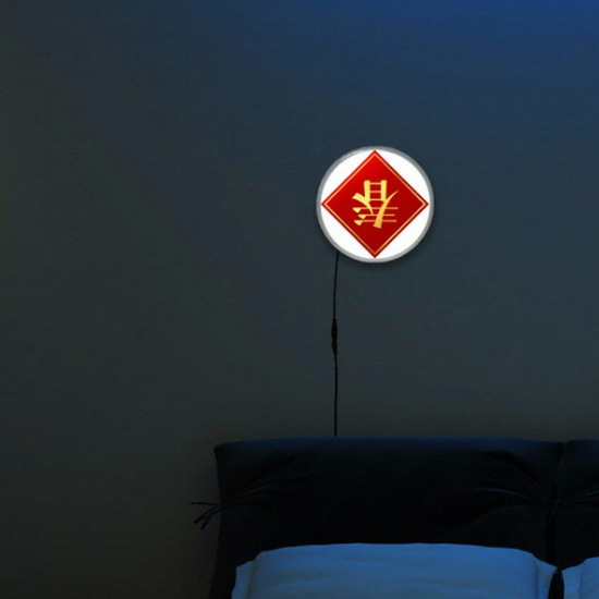꾸밈 LED 새해복많이받으세요 액자 무드등 25cm_이미지