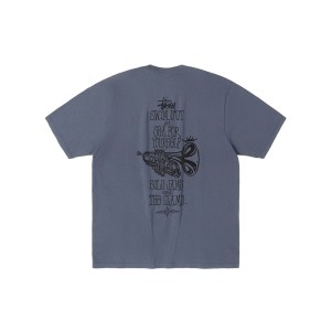 피그먼트 다이드 티셔츠 반팔티 Swim Out Navy 1905167
