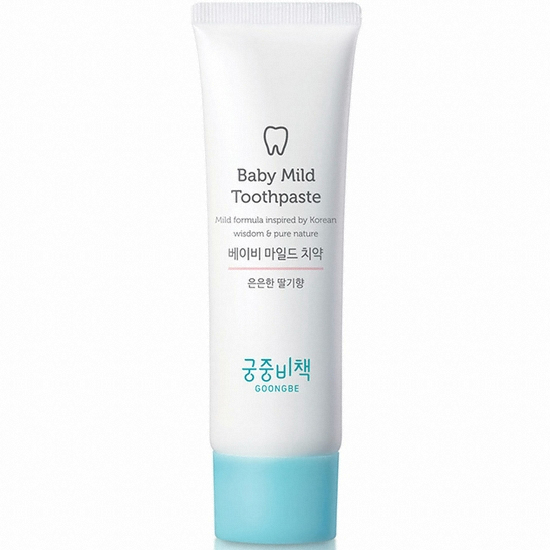 베이비 마일드 치약 은은한 딸기향 80g