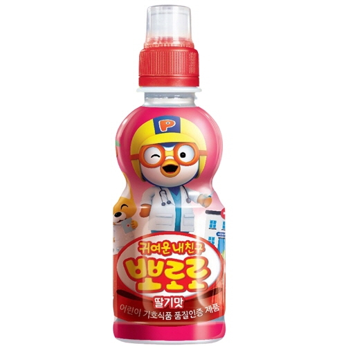 팔도 뽀로로 딸기맛 235ml (2개)