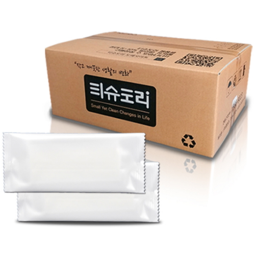 클린존 무지 업소용 물티슈 60g (700매)_이미지