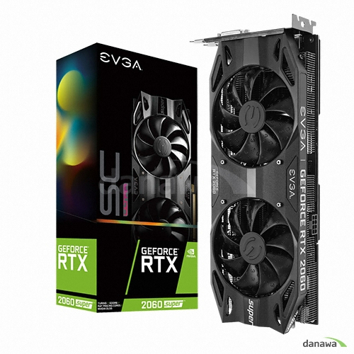 EVGA 지포스 RTX 2060 SUPER SC ULTRA GAMING D6 8GB