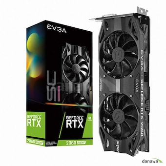 EVGA 지포스 <b>RTX</b> <b>2060</b> <b>SUPER</b> SC ULTRA GAMING D6 8GB