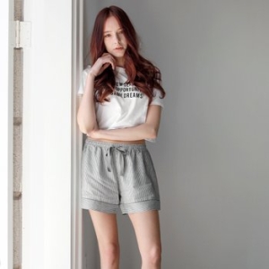 데코뷰 뷰 풍기인견 뉴욕시티 파자마 반바지 women_이미지