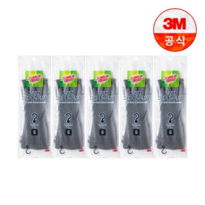 3M 스카치브라이트 고리형 그레이 고무장갑 (소)