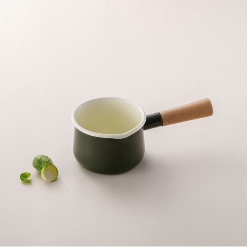 락앤락 슈트 IH 멜로우 법랑 밀크팬 (12cm)_이미지