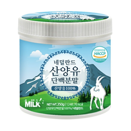 채움바이오 푸른들판 네덜란드 산양유 단백분말 100% 400g (2개)_이미지