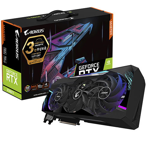 지포스 RTX 3080 Ti MASTER D6X 12GB 제이씨현