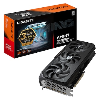 GIGABYTE 라데온 RX <b>9070</b> <b>XT</b> GAMING OC D6 16GB 제이씨현