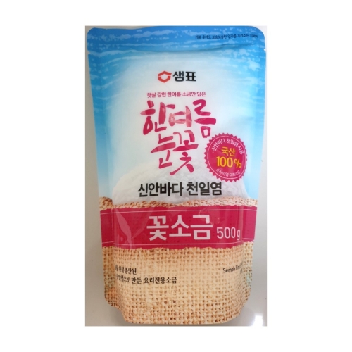 샘표 한여름눈꽃 꽃소금 500g (3개)_이미지