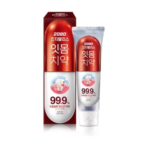 애경 2080 진지발리스 오리지널 치약 150g (10개)