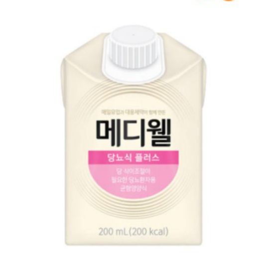 매일유업 메디웰 당뇨식 플러스 200ml이미지입니다. 누르면 해당 게시물로 새창이동합니다.