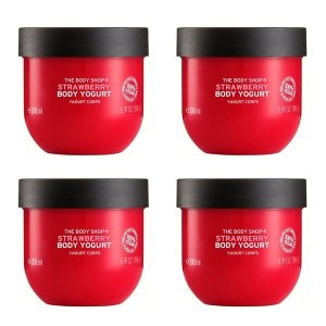 더바디샵 스트로베리 바디 요거트 200ml (4개)_이미지