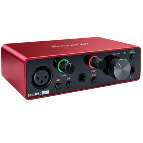 Focusrite Scarlett Solo 3세대 (+ 마이크, MXL 2006)_이미지