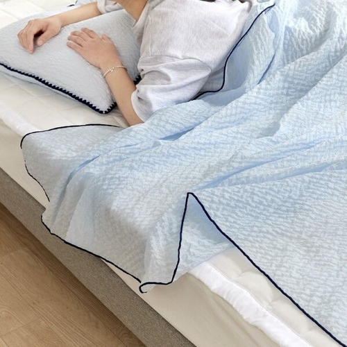 파르페 슬러시 냉감 홑겹 여름이불 (퀸 Q)_이미지