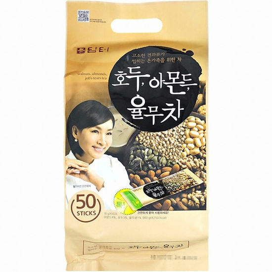 담터 호두 아몬드 율무차 50T (비닐팩) (1개)