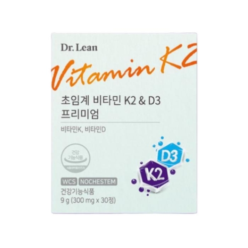 닥터린 초임계 비타민K2 D3 프리미엄 300mg 30정 (9개)_이미지