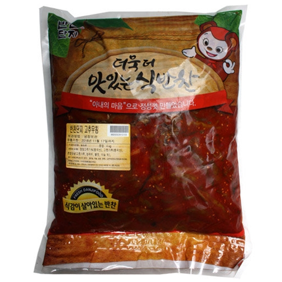 반찬단지 고추무침 4kg (1개)_이미지