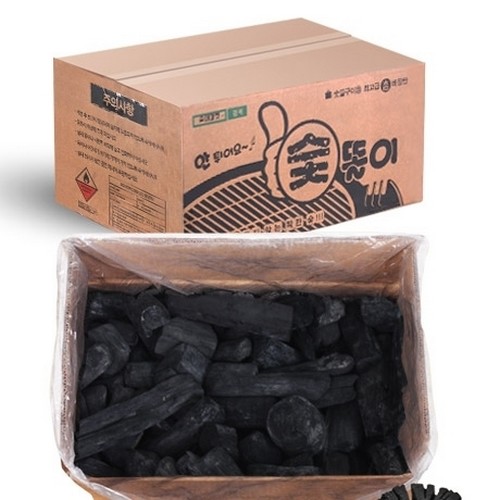 바비큐참숯 숯돌이 비장탄 7kg