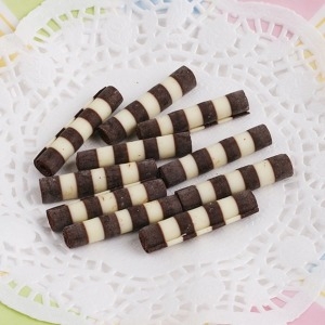 듀오롤 10개 선인 초콜릿 장식 케익 데코