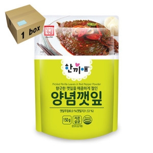 한성기업 한끼애 양념깻잎 150g (20개)_이미지