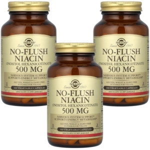 솔가 노 플러쉬 니아신 500mg 100캡슐 (3개)