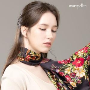 메리엘 렌 Lasiatica 고급실크 스카프 90CM W99F58F_이미지