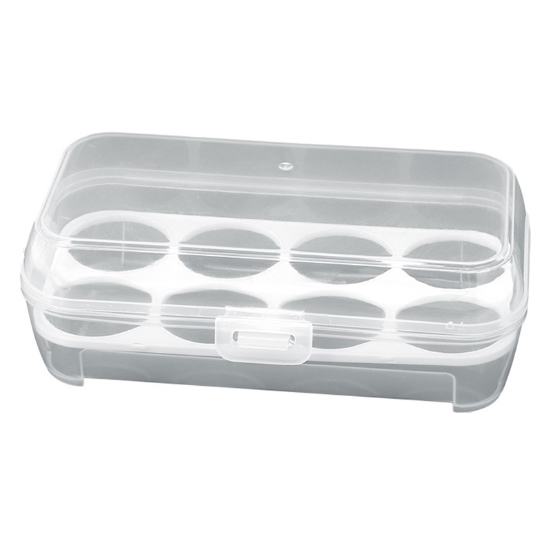 생활의지혜 계란 케이스 투명 (8구)_이미지