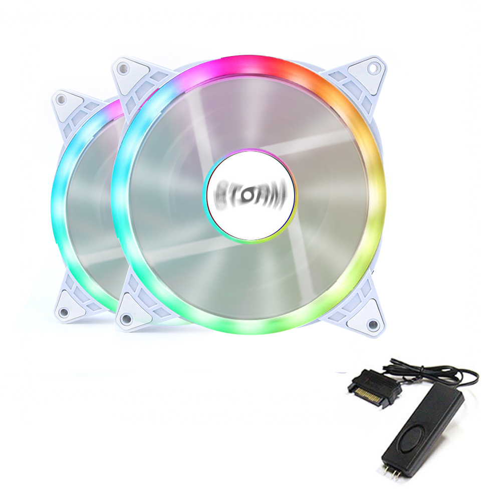 AONE STORM ARGB DOUBLERING 140 (컨트롤러/2팩, 화이트)_이미지