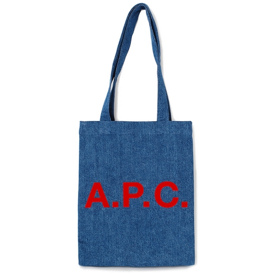 아페쎄 루 데님 토트백 워시드 인디고 COFBW M61442 IAL_이미지