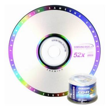 삼성전자 CD-R 700MB 52x 케익 50장