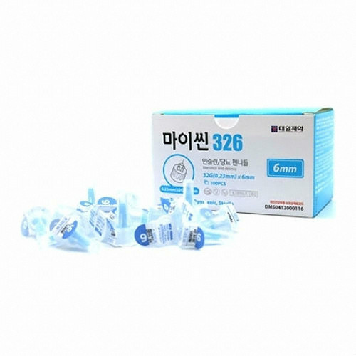 대일제약 마이씬 펜니들 32G 6mm