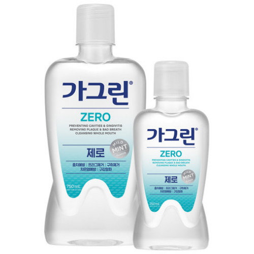 가그린 제로 750ml x 1개 + 250ml x 1개 (1세트)_이미지
