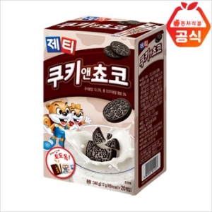 동서식품 제티 쿠키앤초코 스틱 17g 20개입 (4개)_이미지