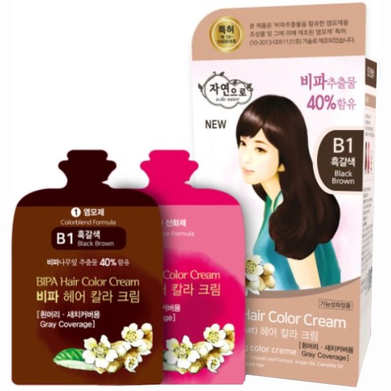 비파 헤어컬러 크림