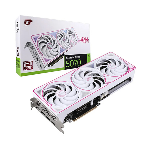 COLORFUL iGame ������ RTX 5070 ULTRA OC White D7 12GB �����ڽ�