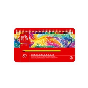 까렌다쉬 수프라컬러 수성색연필 (80색)_이미지