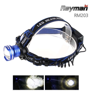 RM203 헤드랜턴 L2 LED 18650 or AAA
