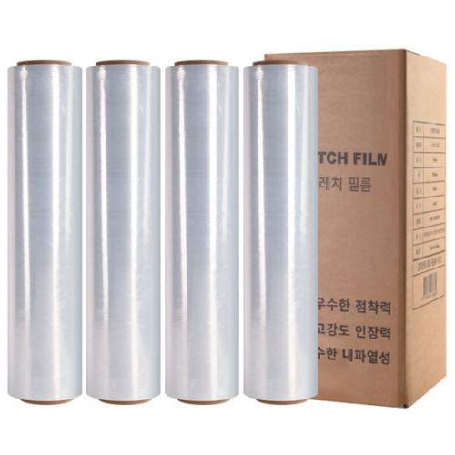 굿매너 공업용랩 스트레치필름 18mic 500mm x 350m (4롤)_이미지