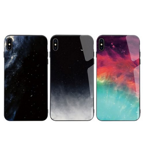 베켄 베락스 갤럭시노트10 라이트 뷰티풀 스카이 글라스 하드 케이스_이미지