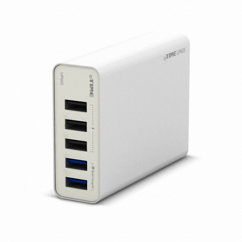 EFM ipTIME 60W 3A 5포트 충전기 UP605-QC2_이미지