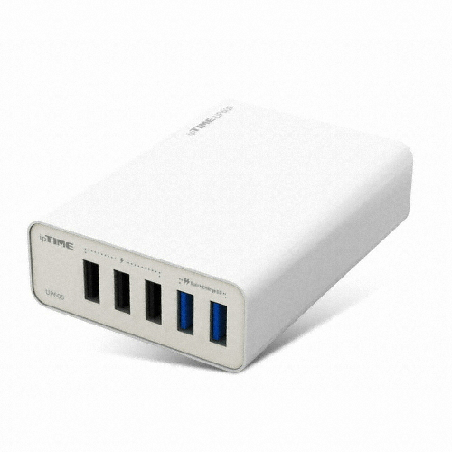 EFM ipTIME 60W 3A 5포트 충전기 UP605-QC2